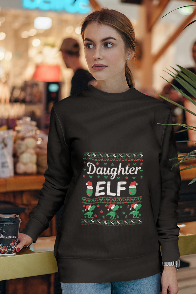 Daughter Elf Women's Heavy Blend Crewneck Sweater