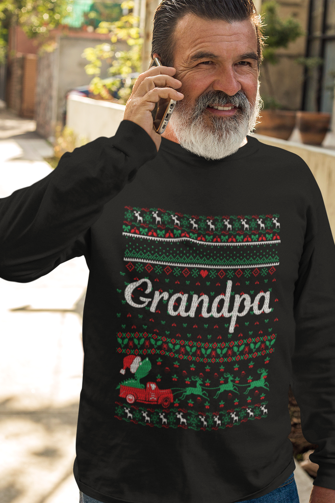 Grandpa Men's Heavy Blend Crewneck Sweater