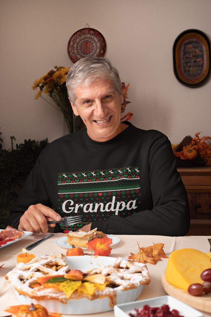 Grandpa Men's Heavy Blend Crewneck Sweater
