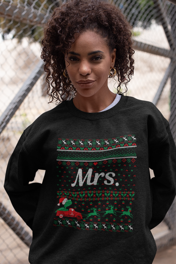 Mrs. Women's Heavy Blend Crewneck Sweater