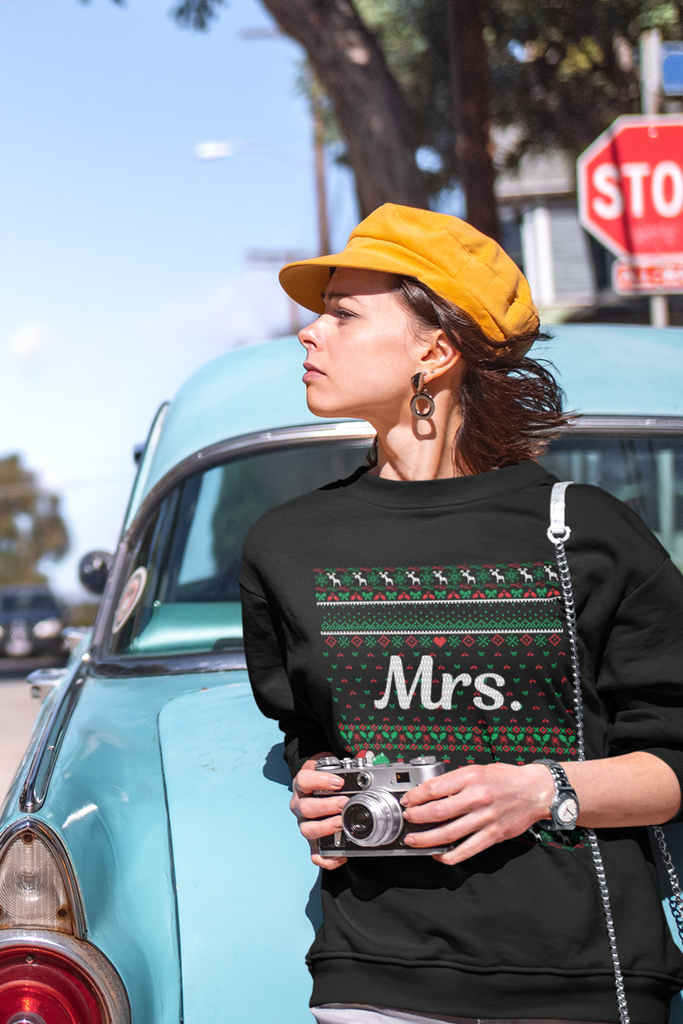 Mrs. Women's Heavy Blend Crewneck Sweater