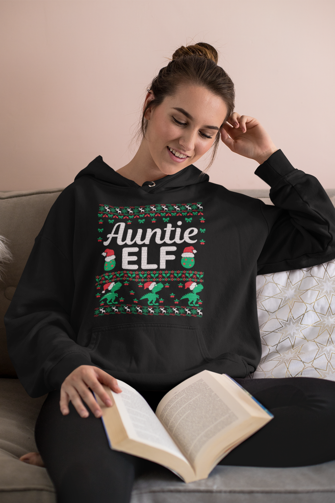 Auntie Elf Women's Premium Pullover Hoodie