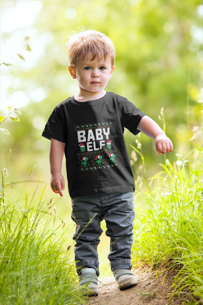 Baby Elf Children's Heavy Cotton Tee - Family Ugly Christmas