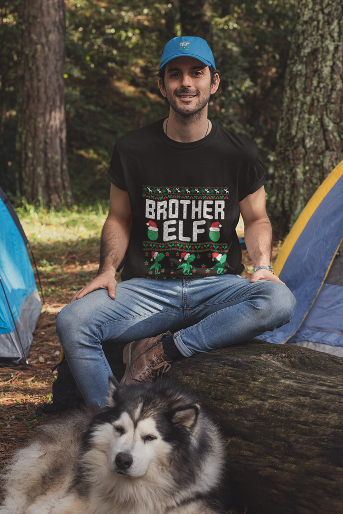 Brother Elf Men's Premium T-Shirt - Family Ugly Christmas