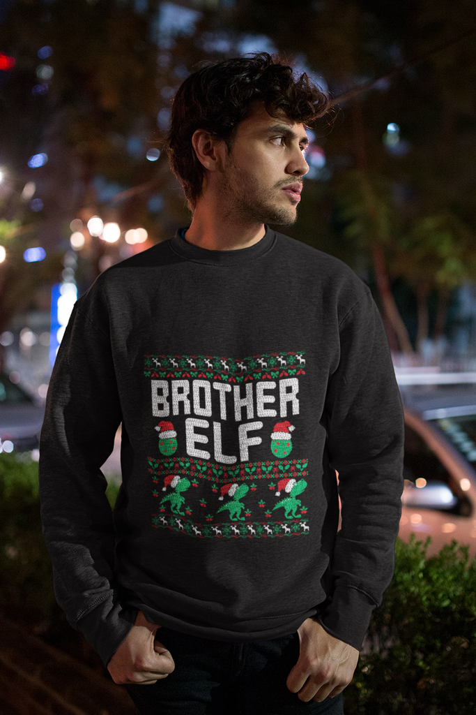 Brother Elf Men's Heavy Blend Crewneck Sweater