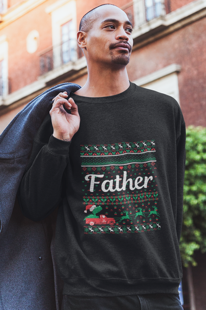 Father Men's Heavy Blend Crewneck Sweater