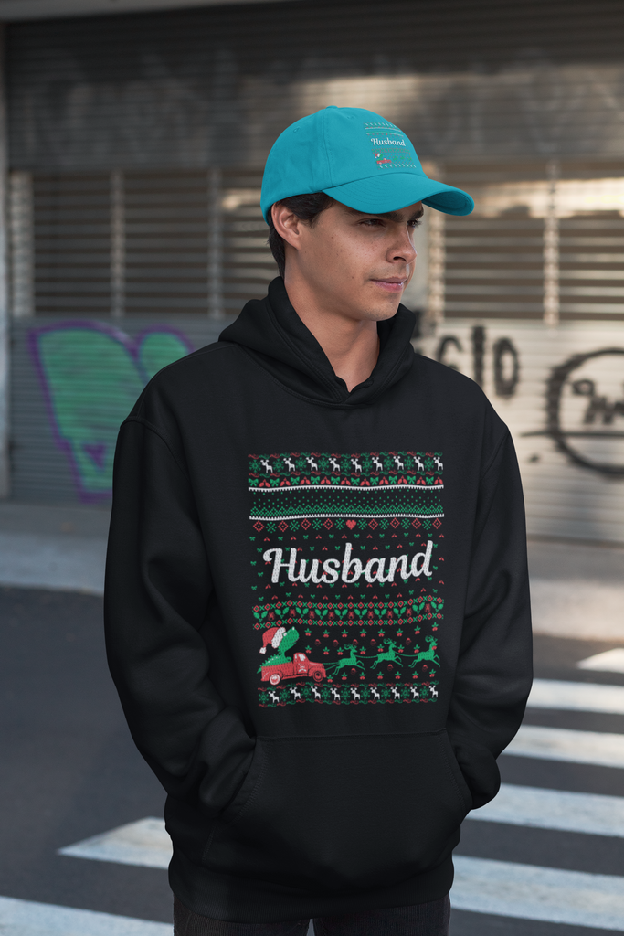 Husband Men's Premium Pullover Hoodie