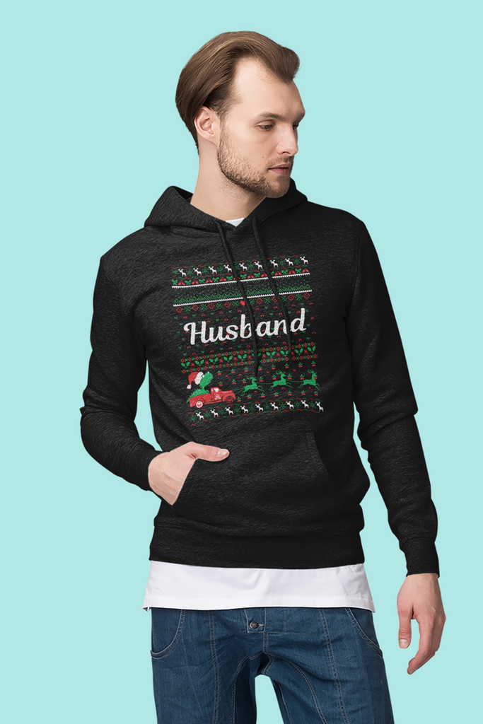 Husband Men's Premium Pullover Hoodie