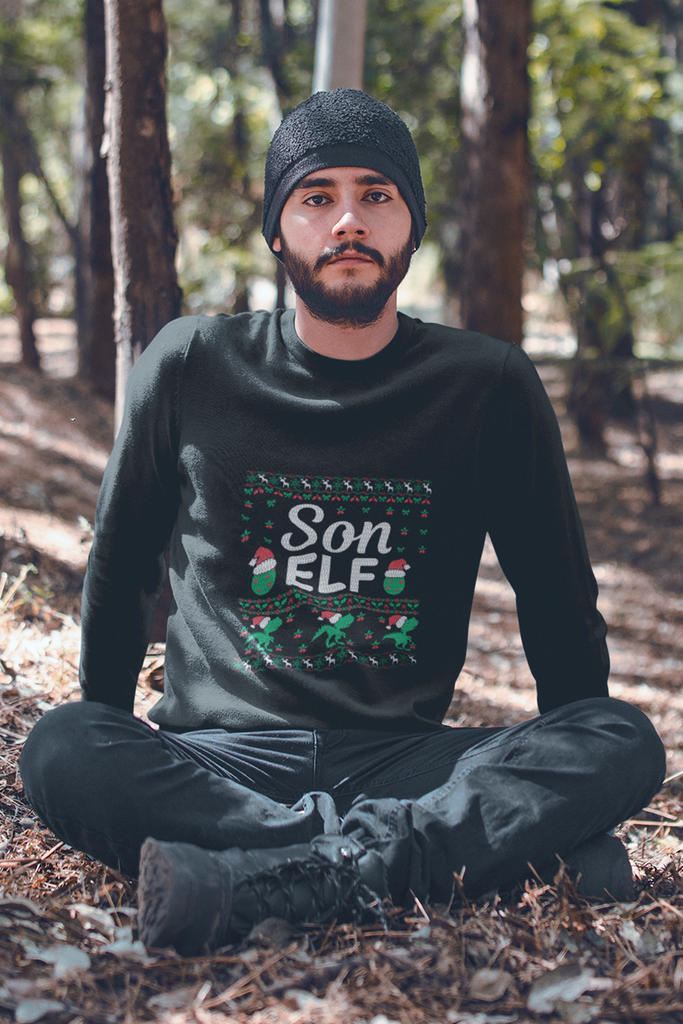 Son Elf Men's Heavy Blend Crewneck Sweater