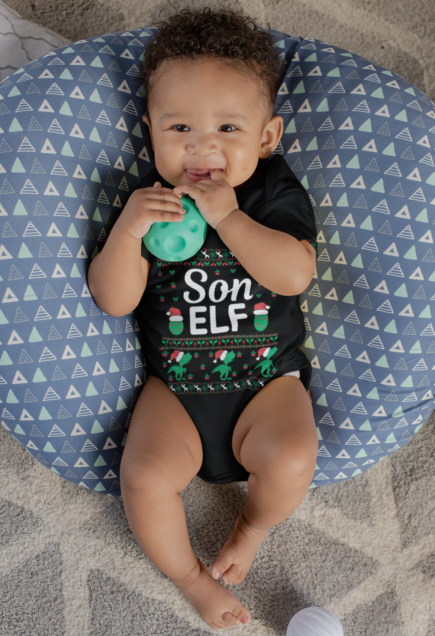 Son Elf Premium Jersey Onesies – Family Ugly Christmas