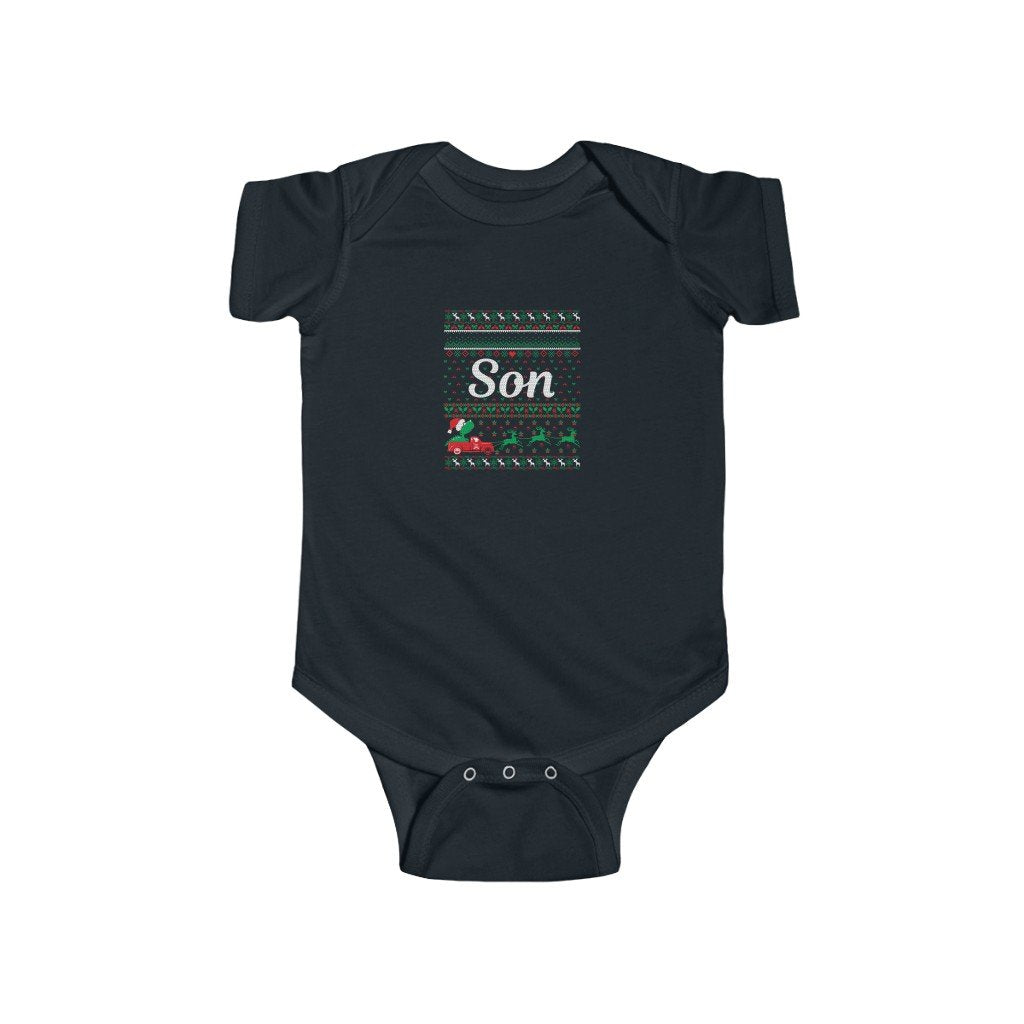 Son Elf Premium Jersey Onesies – Family Ugly Christmas