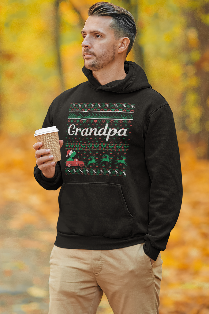 Grandpa Men's Premium Pullover Hoodie