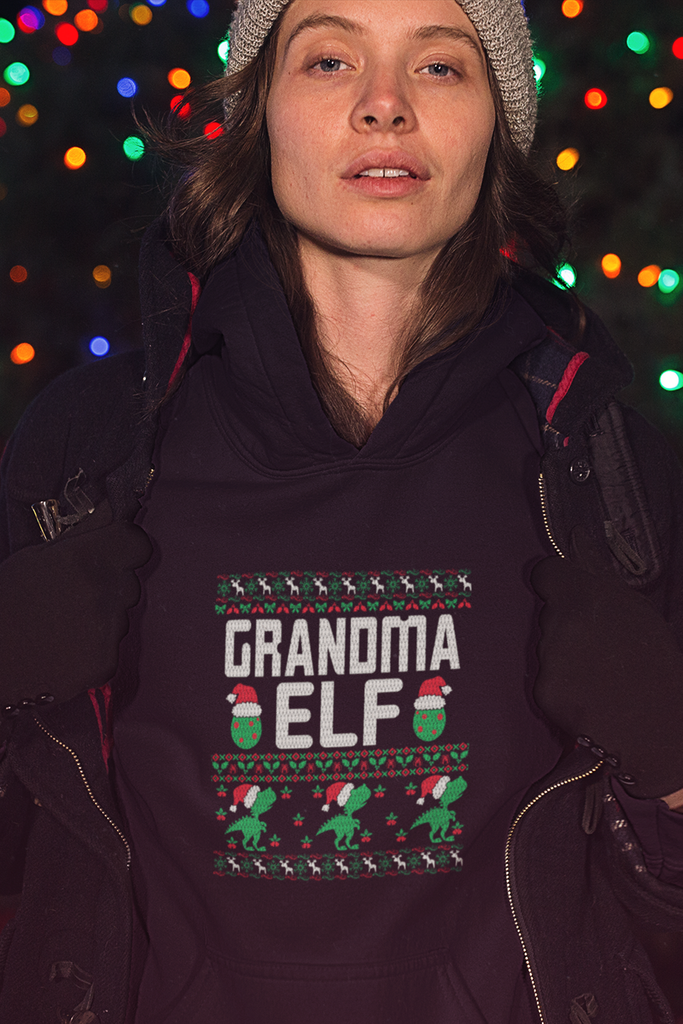Grandma Elf Women's Premium Pullover Hoodie