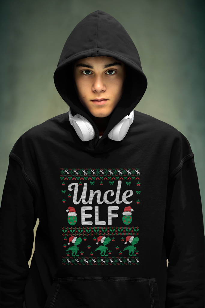 Uncle Elf Men's Premium Pullover Hoodie