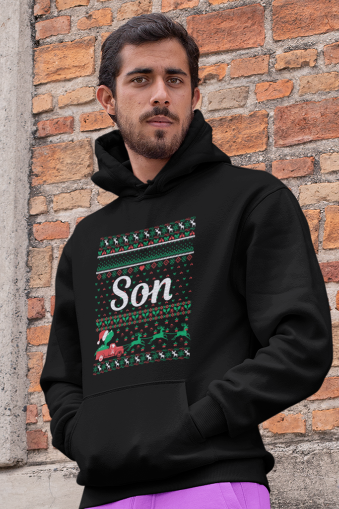 Son Men's Premium Pullover Hoodie