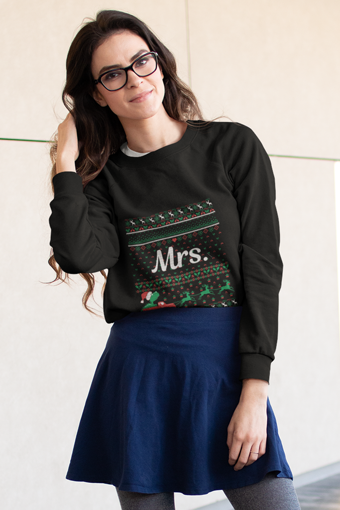 Mrs. Women's Heavy Blend Crewneck Sweater