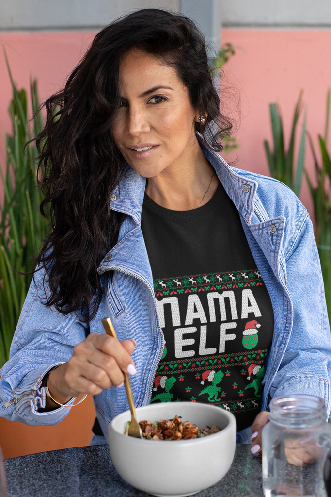 Mama Elf Women's Premium T-Shirt